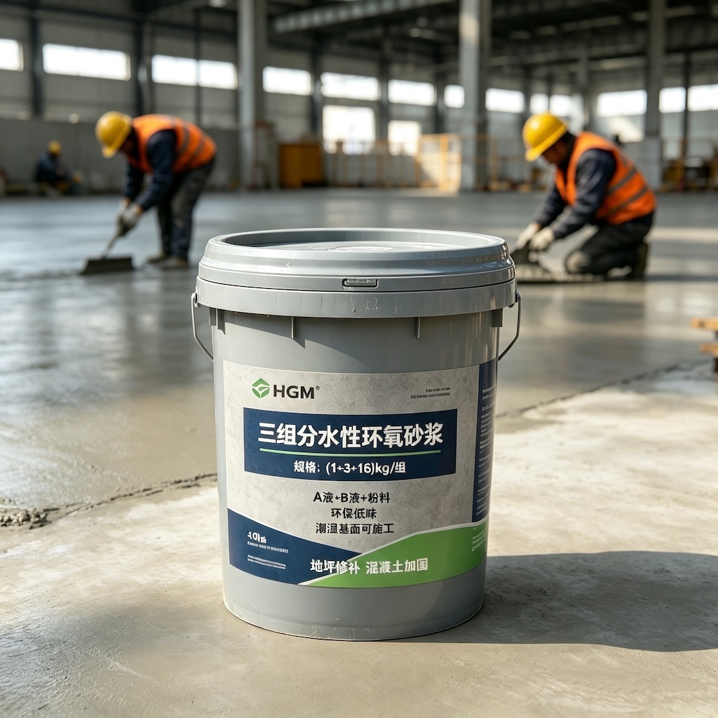 广陵三组份水性环氧砂浆